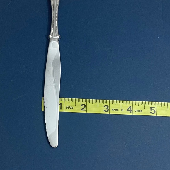 Oneida Arbor American Harmony Set of 6 Dinner Knives Stainless Flatware USA - Picture 4 of 4